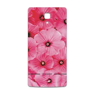 MAHOOT Pink-Flower Cover Sticker for Xiaomi Mi 4