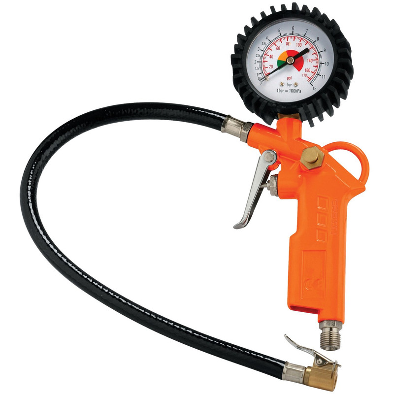 تفنگی باد گیج دار لاستیک کرون مدل CT38007