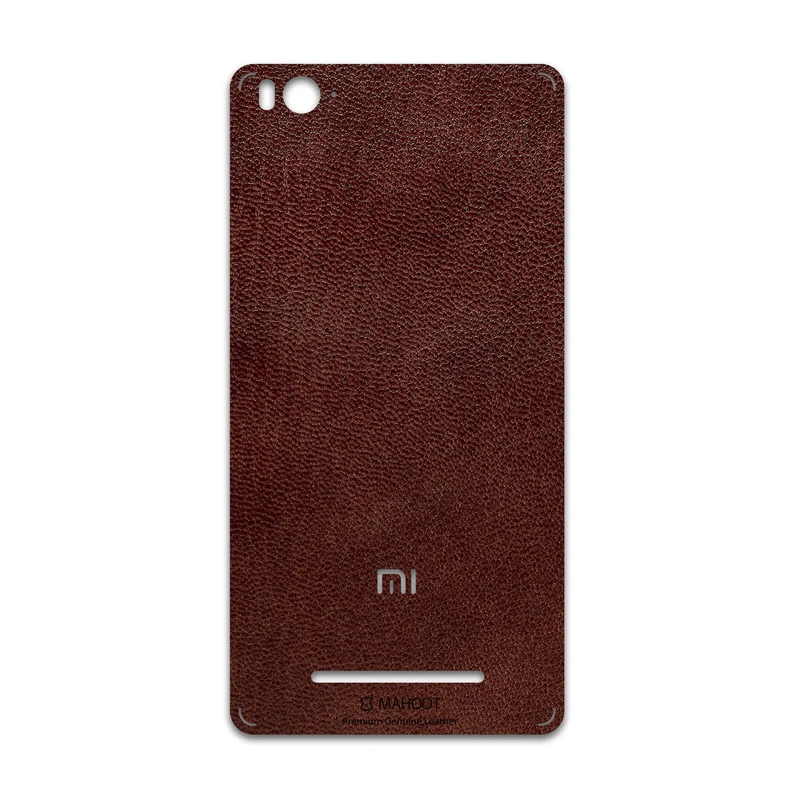 برچسب پوششی ماهوت مدل Natural-Leather مناسب برای گوشی موبایل شیائومی Mi 4