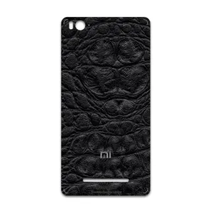 MAHOOT Black-Crocodile-Leather Cover Sticker for Xiaomi Mi 4