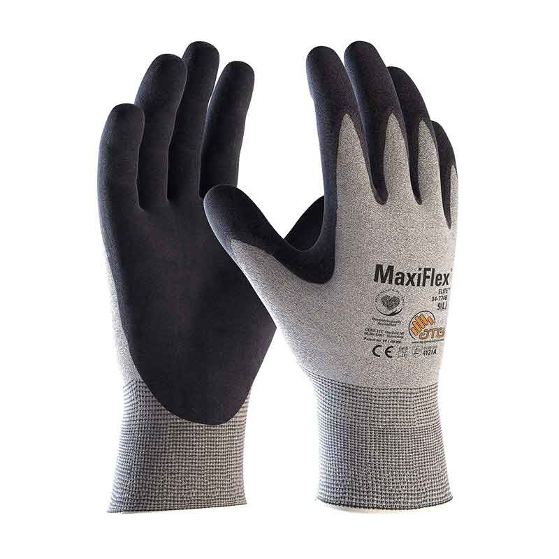 دستکش ایمنی ای تی جی مدل مکسی فلکس الیت 774-34 سایز 10