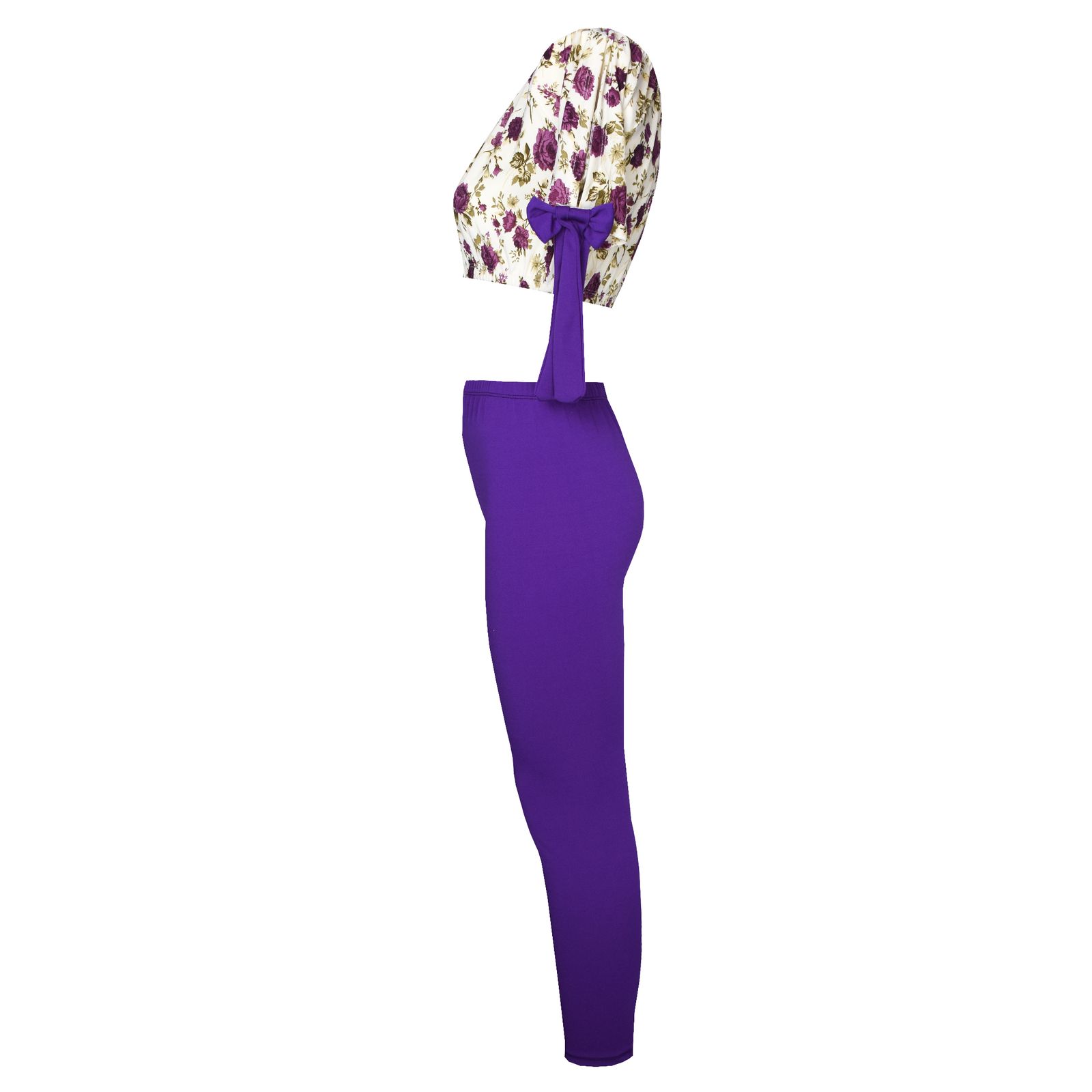 ست نیم تنه و شلوار زنانه کد b1103 -  - 3