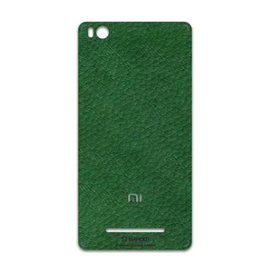MAHOOT Green-Leather Cover Sticker for Xiaomi Mi 4