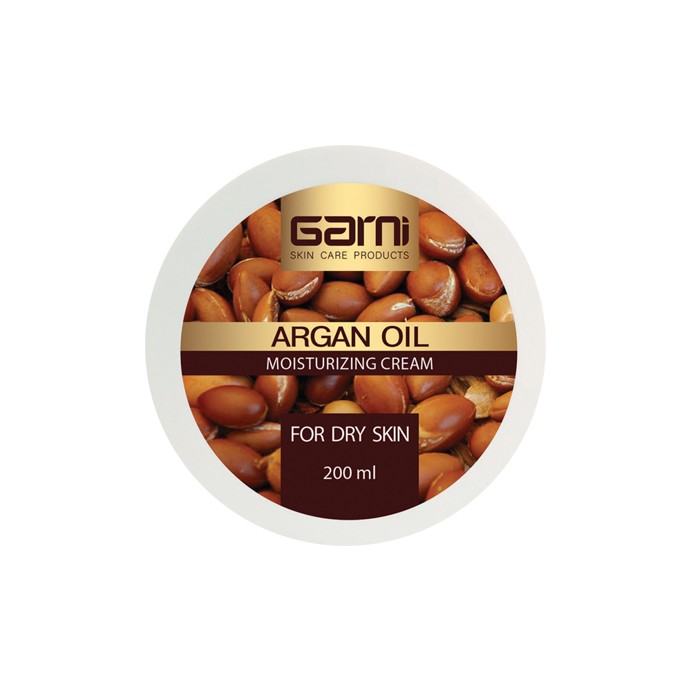 کرم مرطوب کننده گارنی مدل ARGAN OIL حجم 200 میلی لیتر