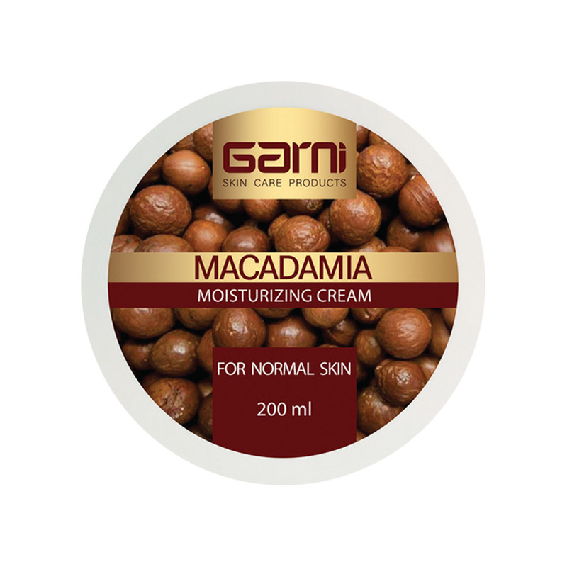 کرم مرطوب کننده مدل macadmia حجم 200 میلی لیتر