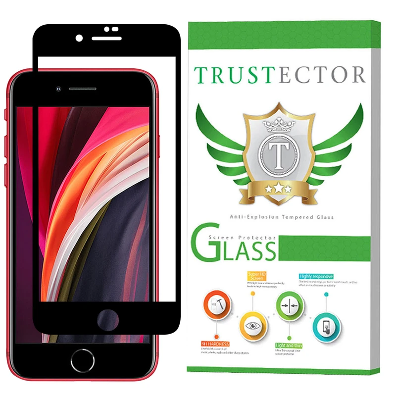  محافظ صفحه نمایش سرامیکی تراستکتور مدل CRM مناسب برای گوشی موبایل اپل iPhone SE 2020 