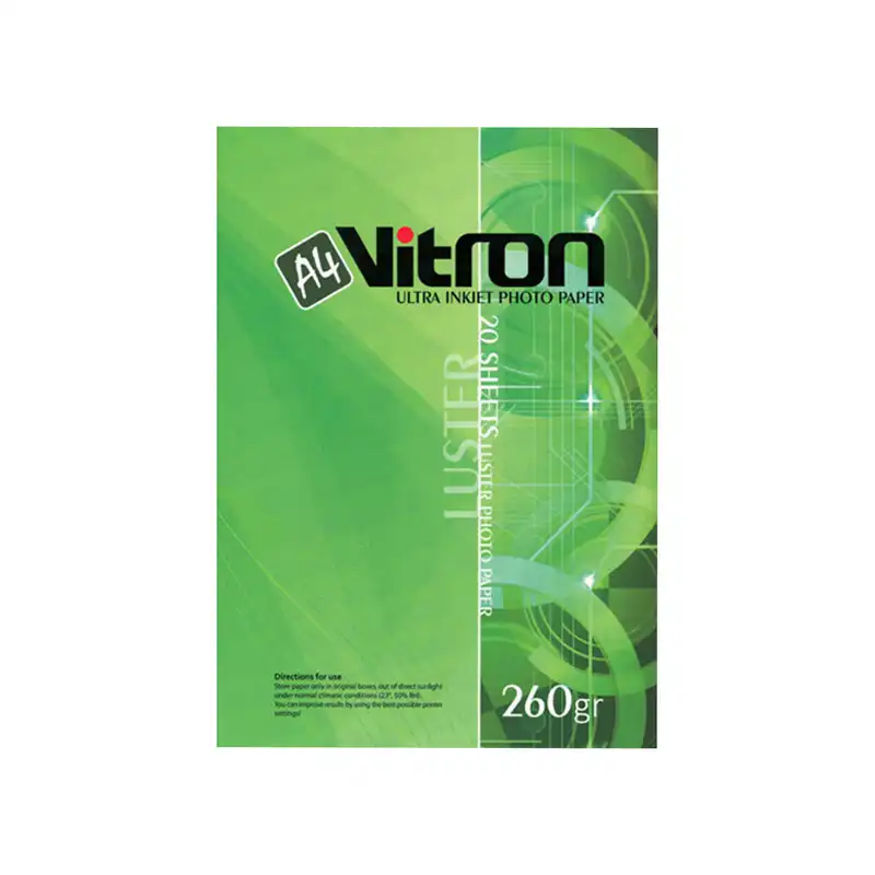 کاغذ چاپ عکس مات ویترون مدل NG006338 سایز A4 بسته 20 عددی