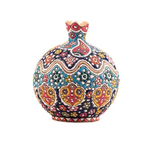 شکلات خوری میناکاری سفالی طرح پازلی انار