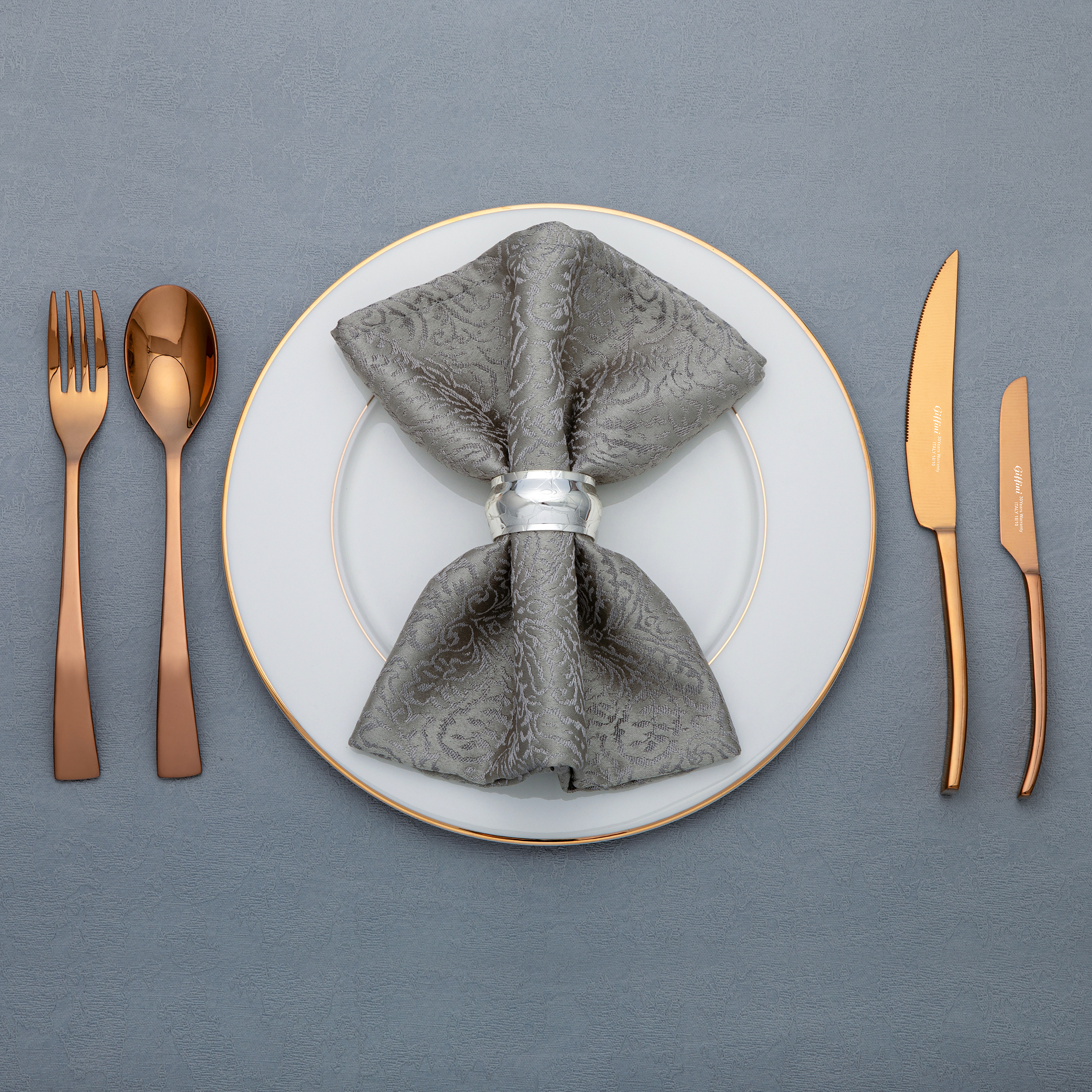 سرویس قاشق و چنگال 146 پارچه جی فی نی مدل 141R سوپر لاکچری