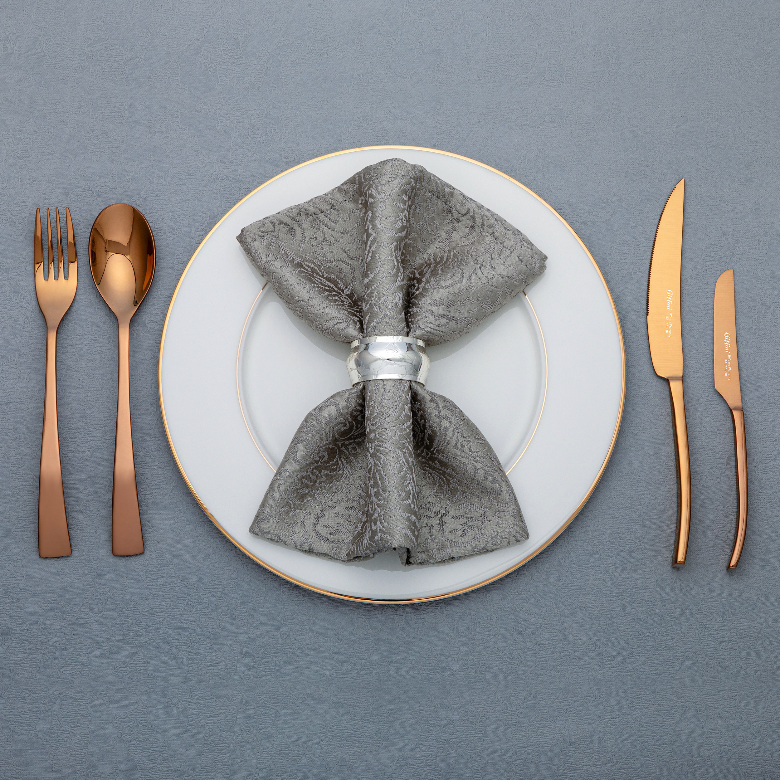 سرویس قاشق و چنگال 146 پارچه جی فی نی مدل 141R سوپر لاکچری