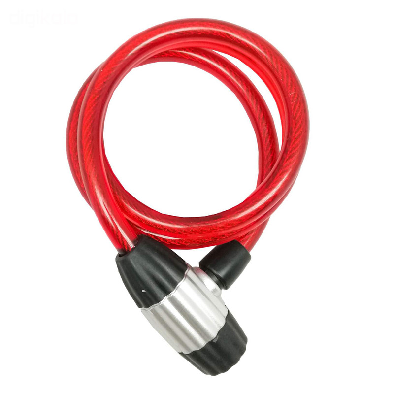  قفل کابلی موتورسیکلت ندو مدل 15012_RD 