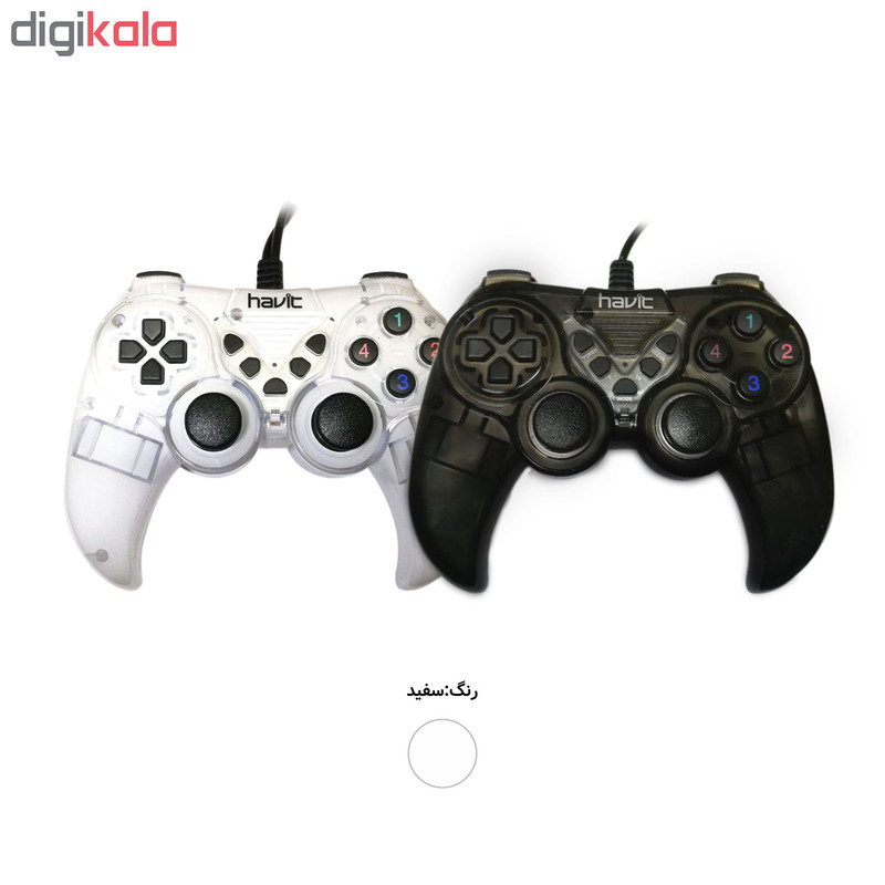 دسته بازی هویت مدل HV-G143 بسته2 عددی 1