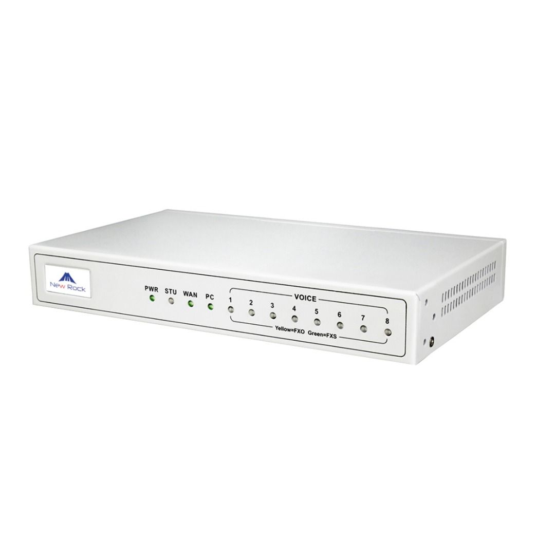 گیت وی VoIP نیوراک مدل MX8G-8S -  - 1