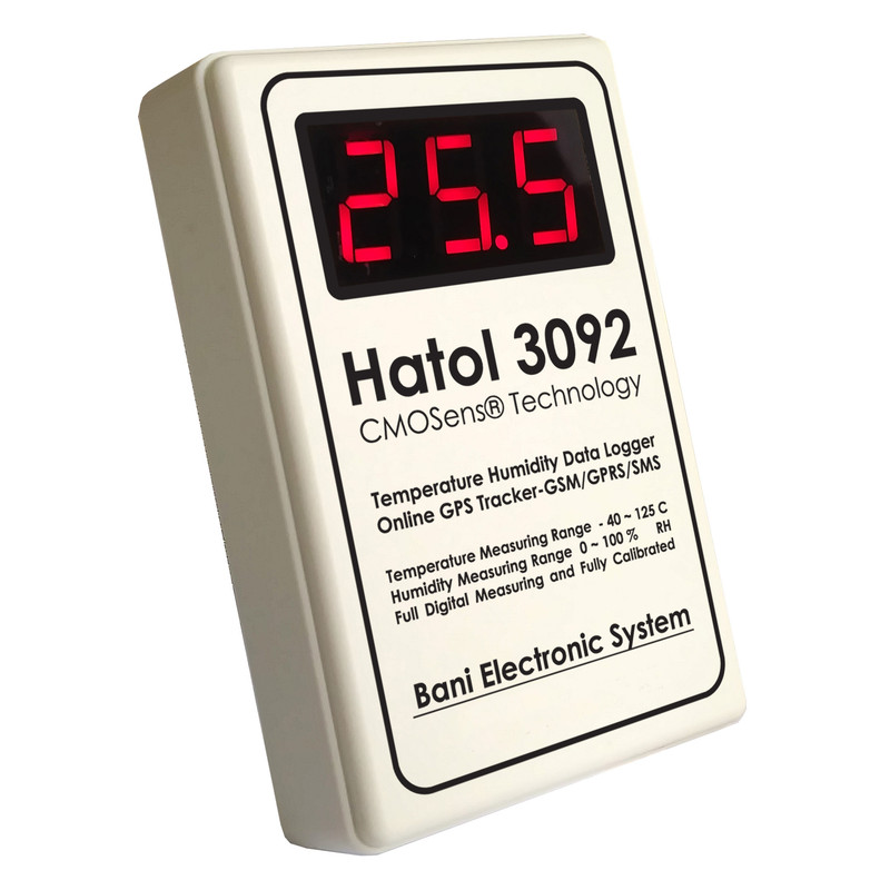 دیتالاگر دما و رطوبت هاتول مدل 3092
