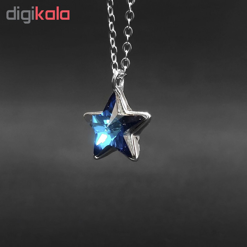 آویز ساعت نقره اقلیمه کد WN69