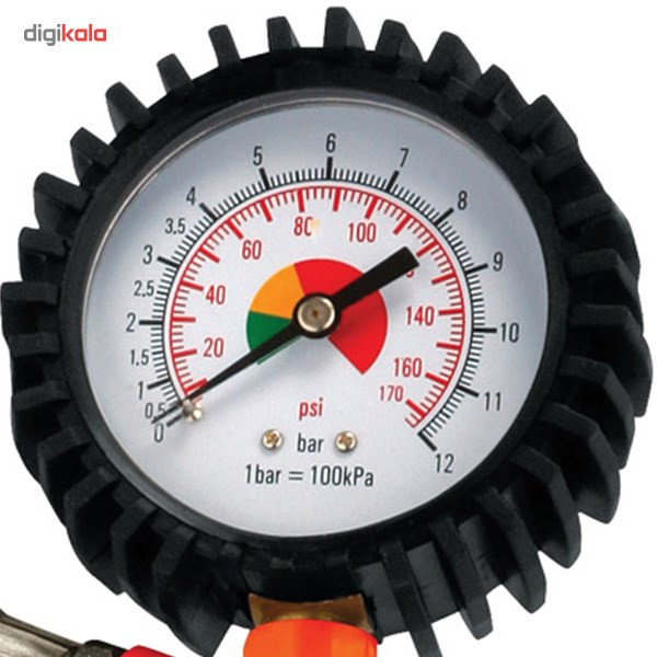 تفنگی باد گیج دار لاستیک کرون مدل CT38007