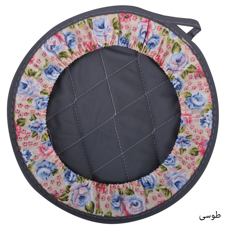 ست دم کنی 3 تکه طرح گل کد DK 205
