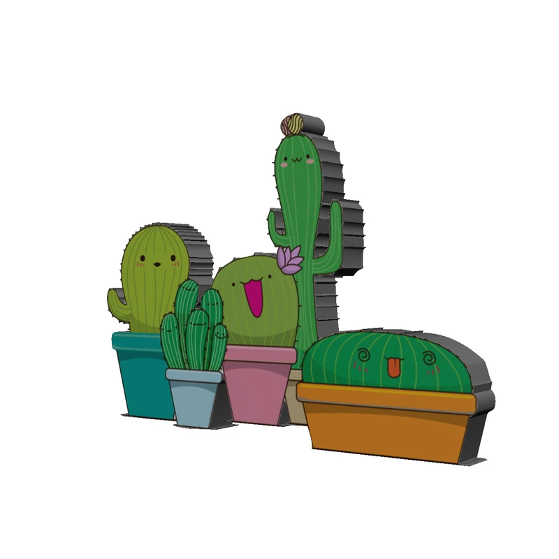 پیکسل طرح کاکتوس کد 544