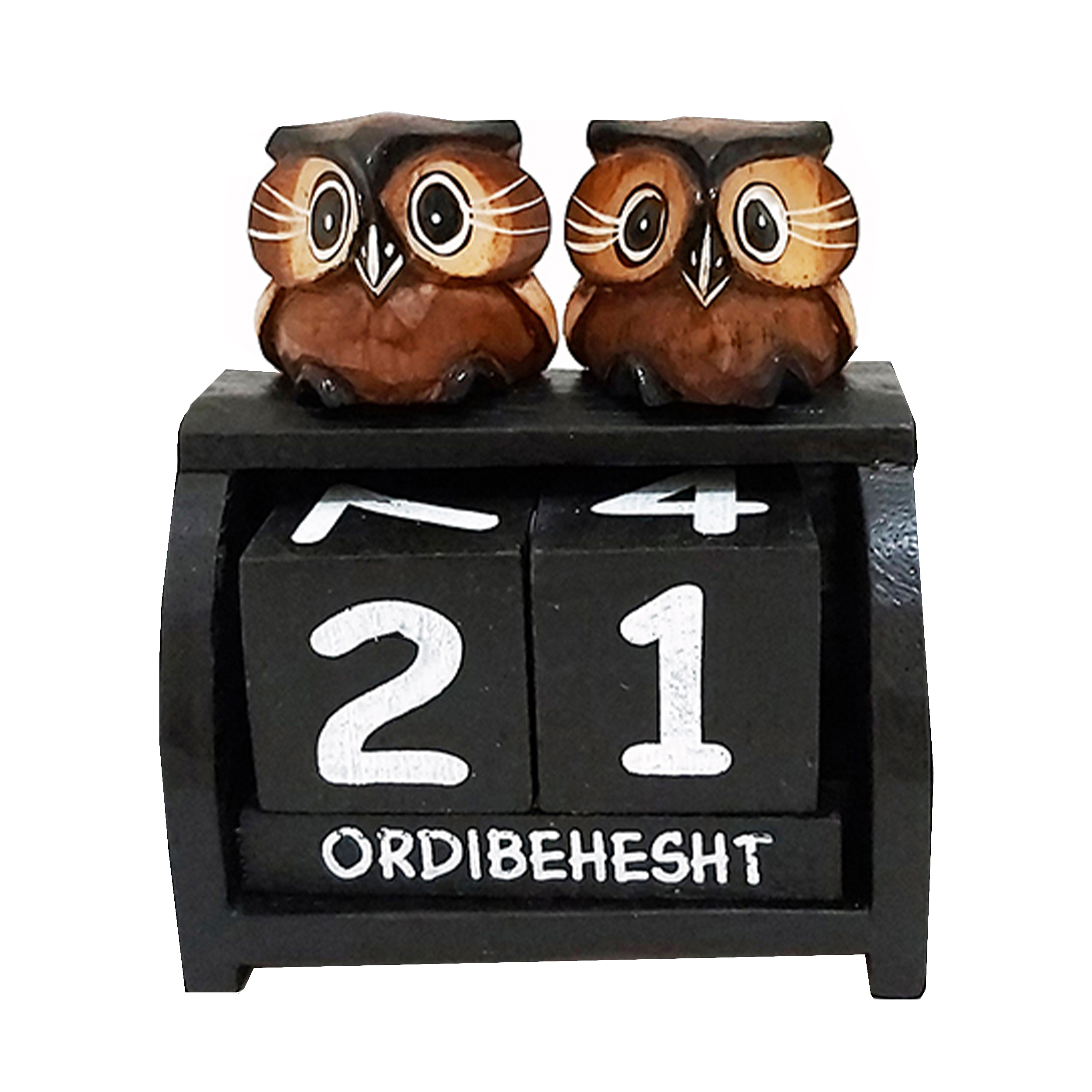 تقویم رومیزی مدل Fat Owl کد FO2