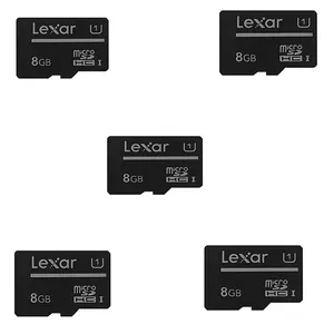 کارت حافظه‌ microSDXC لکسار  کلاس 10 استاندارد UHS-I U1 سرعت 30MBps ظرفیت 8 گیگابایت بسته 5 عددی