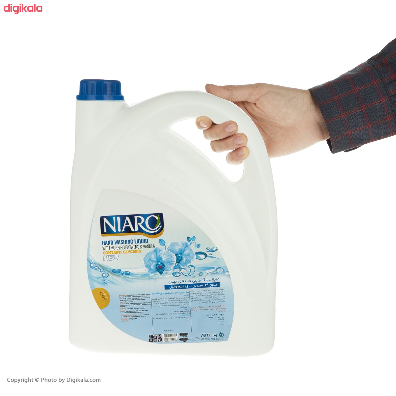 مایع دستشویی نیارو مدل وانیل حجم 3750 گرم main 1 2