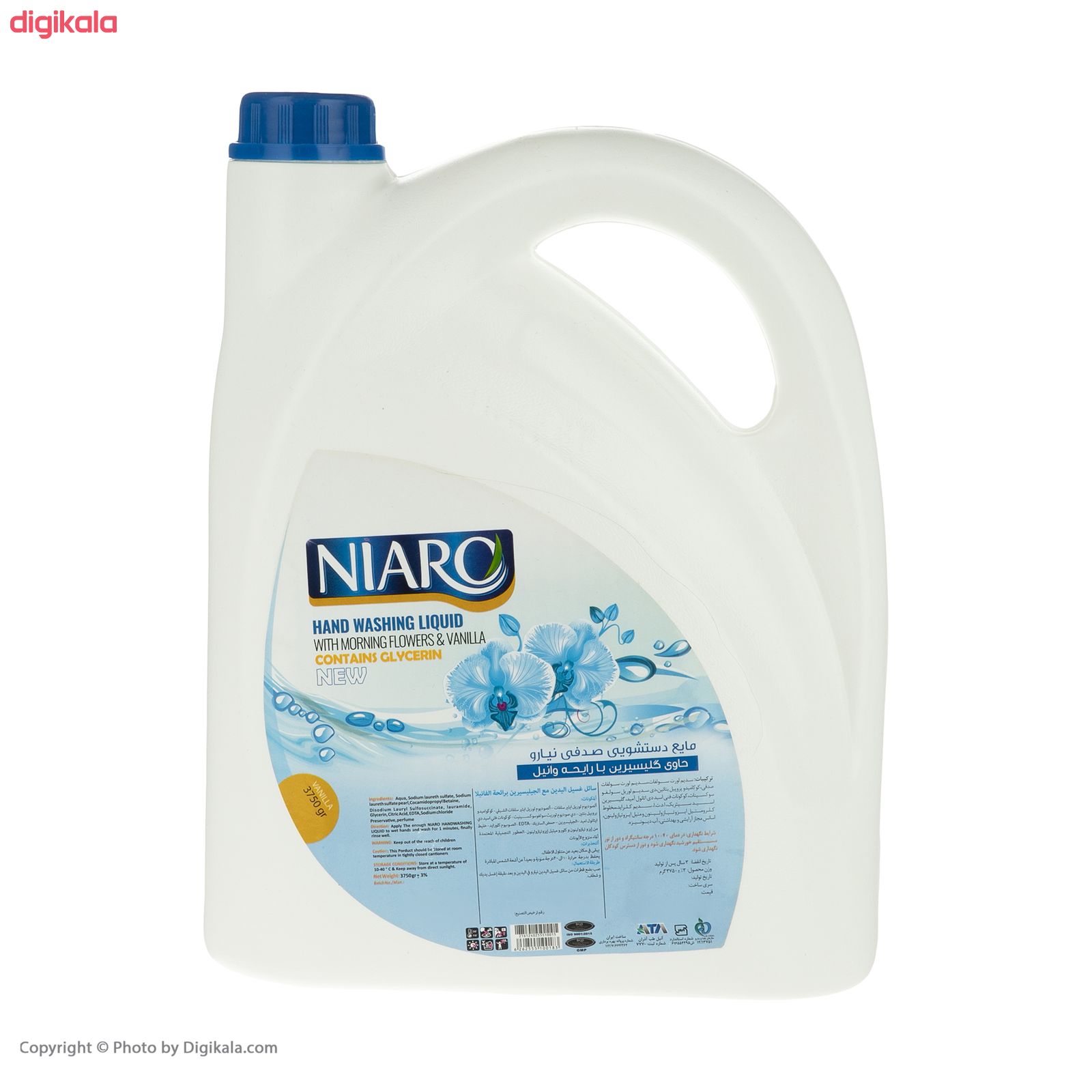 مایع دستشویی نیارو مدل وانیل حجم 3750 گرم main 1 3