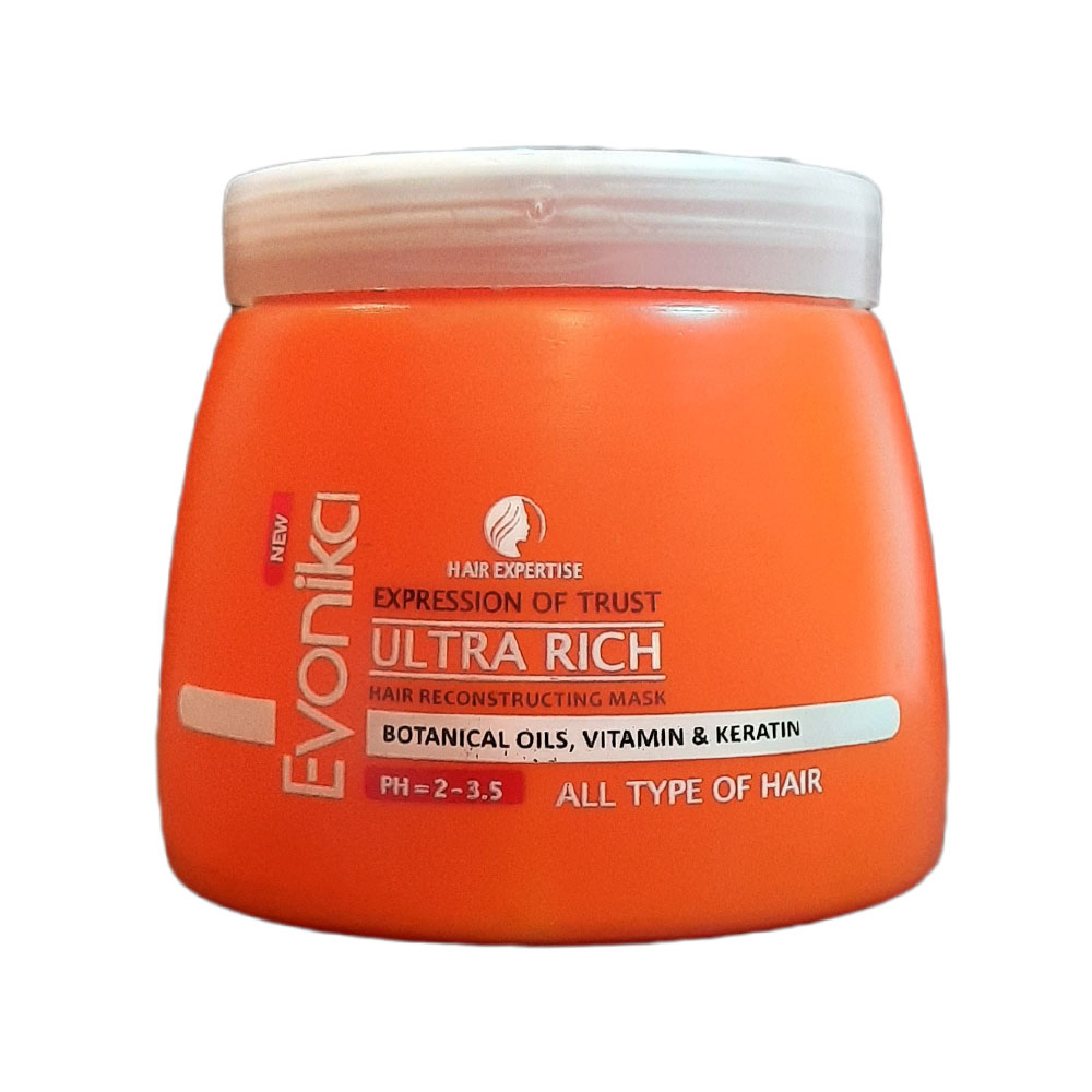 ماسک مو اوونیکا مدل ULTRA RICH حجم 500 میلی لیتر
