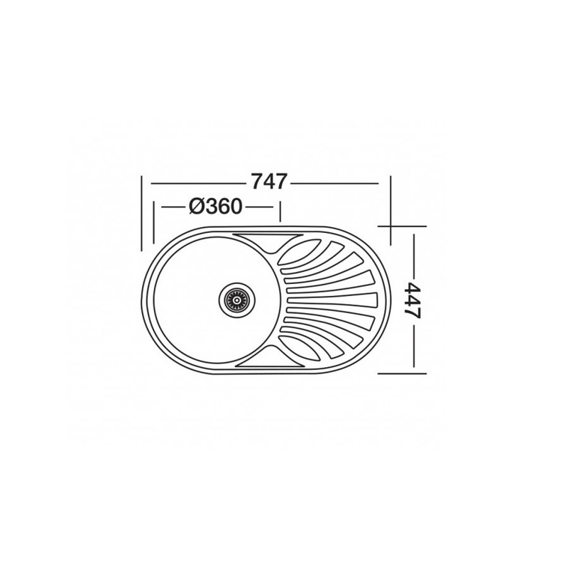 سینک لتو پلاس کد TX-25 توکار