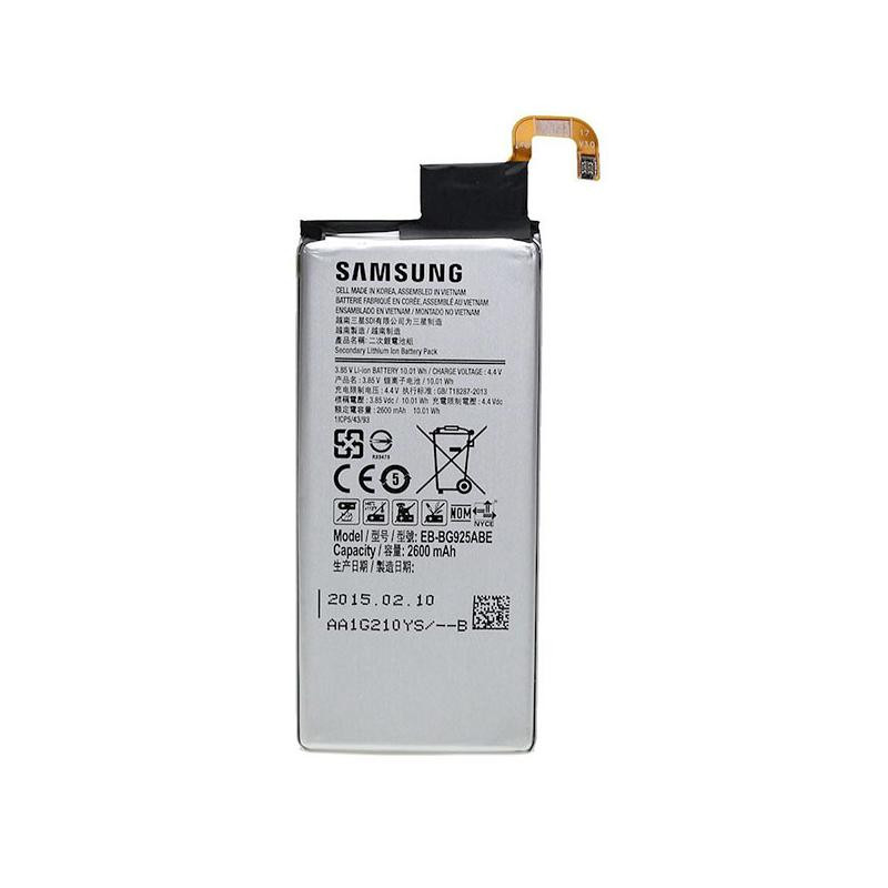 باتری موبایل مدل EB-BG925ABE ظرفیت 2600 میلی آمپر ساعت مناسب برای گوشی موبایل سامسونگ Galaxy S6 Edge