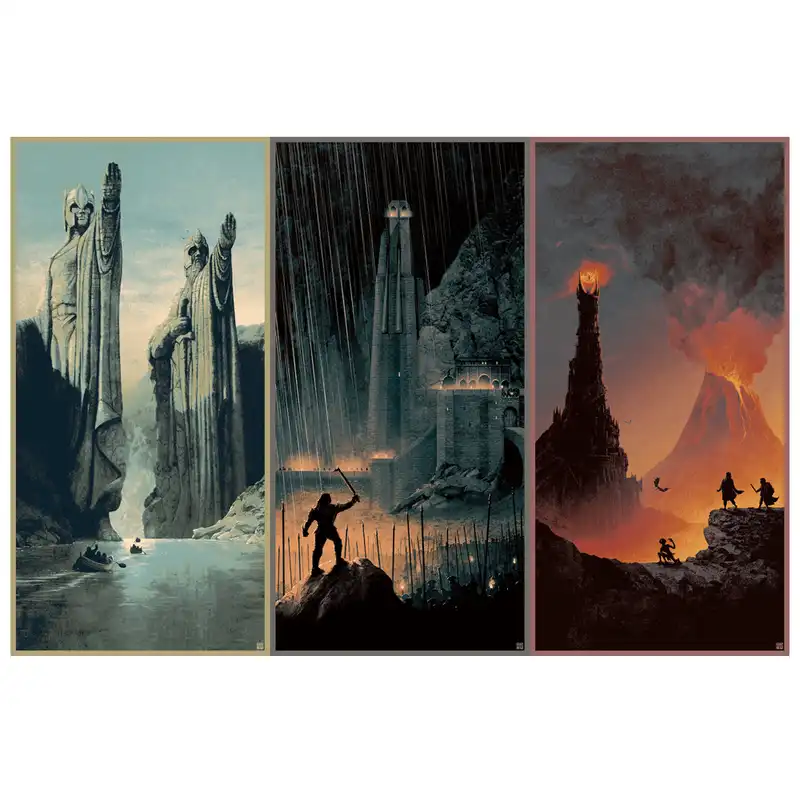 تابلو شاسی طرح فیلم سه گانه ارباب حلقه ها کد AFN 167