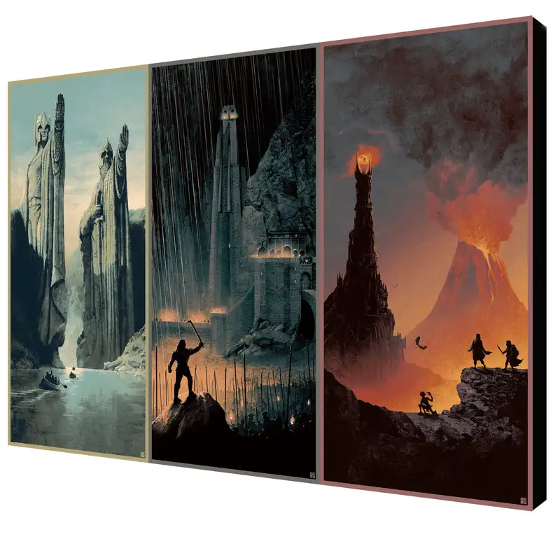 تابلو شاسی طرح فیلم سه گانه ارباب حلقه ها  کد AFN 167