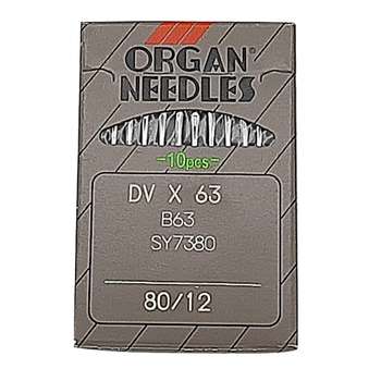 سوزن چرخ خیاطی ارگان مدل Dvx63/12 بسته ده عددی