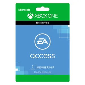 گیفت کارت ۱ ماهه ایکس باکس مدل EA Access
