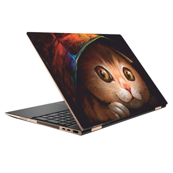استیکر لپ تاپ طرح Cat کد 11 مناسب برای لپ تاپ 15.6 اینچ