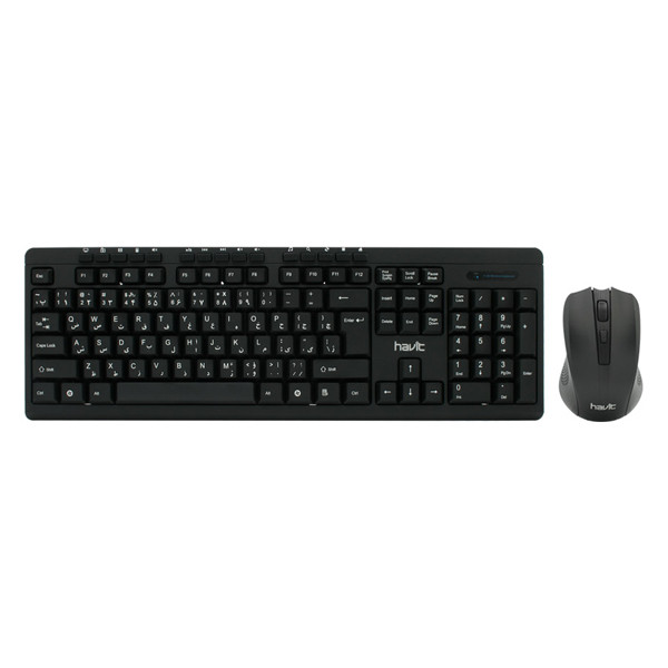 کیبورد و ماوس بی سیم هویت مدل KB610GCM