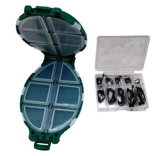 جعبه و قلاب ماهیگیری مدل HA-700 بسته 70 عددی