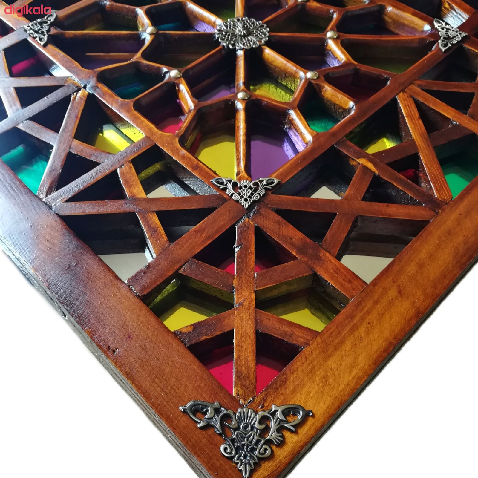 دیوارکوب دکوری طرح ارسی مدل M01 main 1 2
