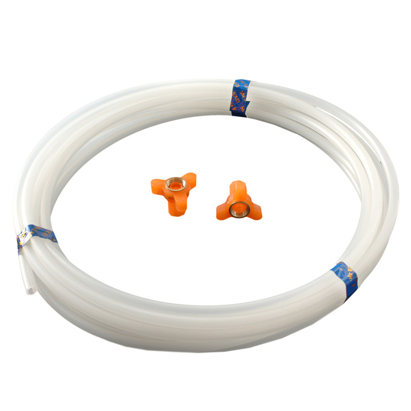 شلنگ آب کولر مستر راد مدل HSE 01 همراه دو عدد مهره آب بند شلنگ آب کولر مستر راد مدل HSE 01 همراه دو عدد مهره آب بند