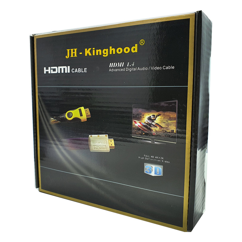کابل HDMI جی اچ کینگ هود مدل KLM-800 طول 20 متر 3