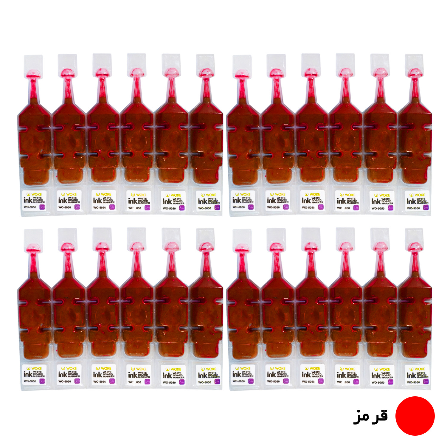 جوهر ماژیک وایت برد ووک کد W0-5050 بسته 24 عددی
