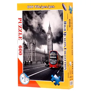 پازل 600 تکه رینگ طرح برج ساعت لندن