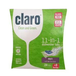 Claro 11in1 Dishwasher Tablets Pack Of 32
