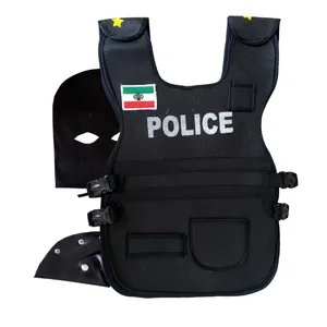 ست ایفای نقش مدل جلیقه ضد گلوله طرح پلیس مجموعه 3 عددی