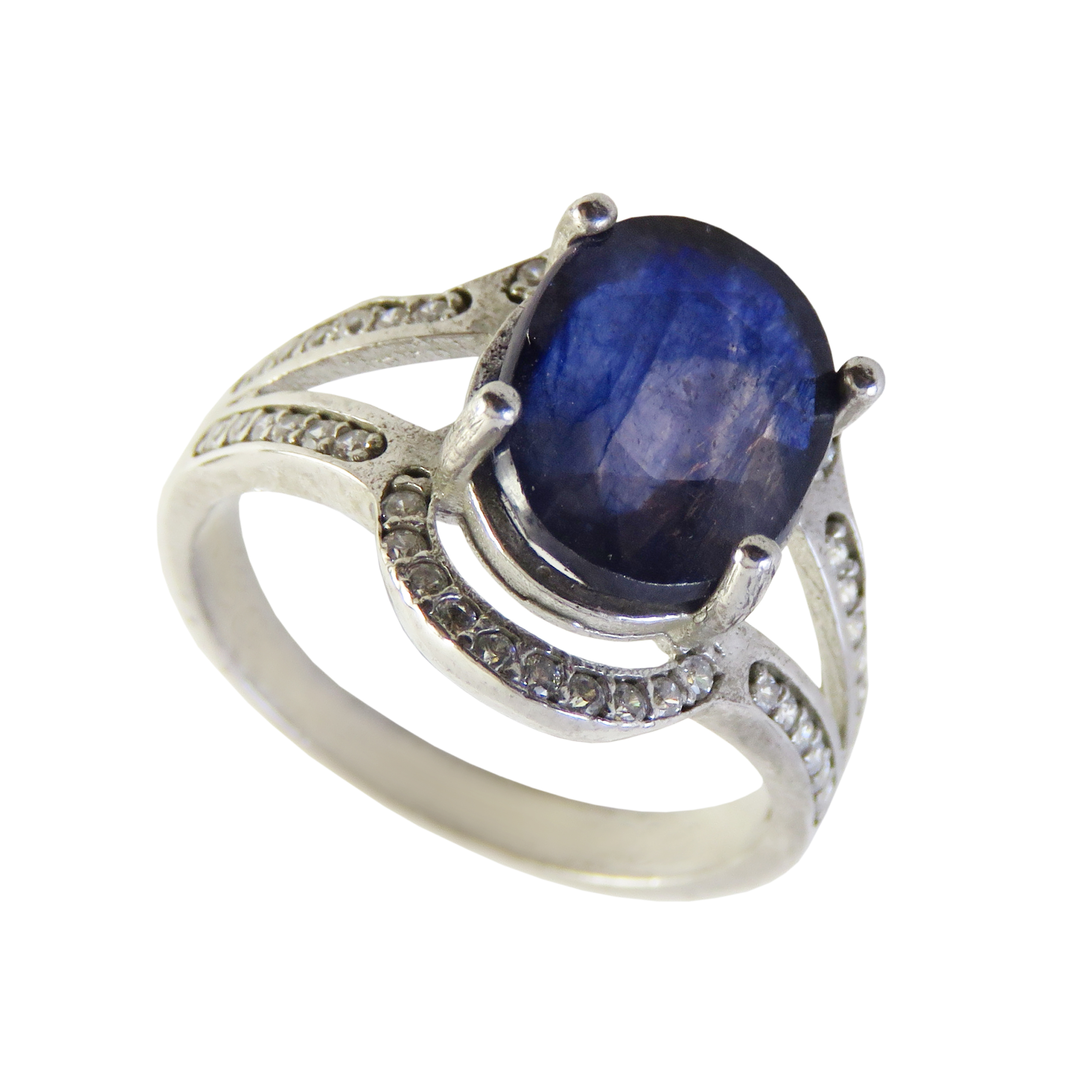 انگشتر نقره زنانه کد 2338