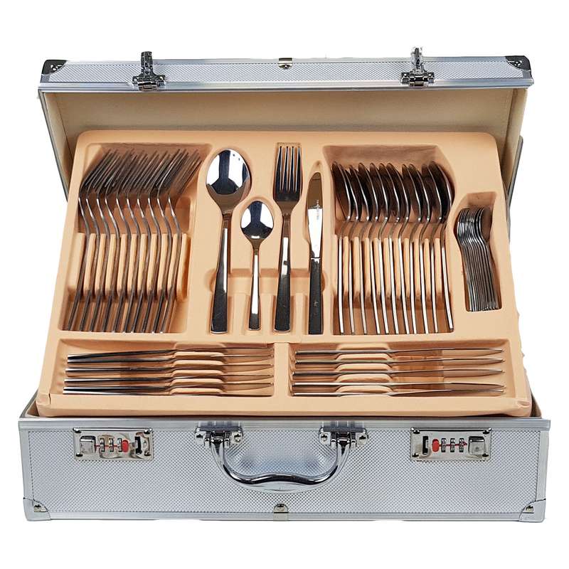 سرویس قاشق چنگال 128 پارچه مدل 3828