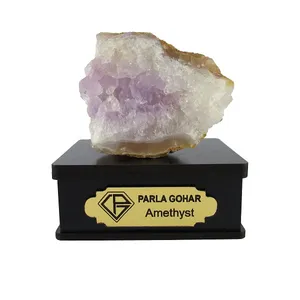 سنگ راف آمیتیست پارلا گوهر کد 2118