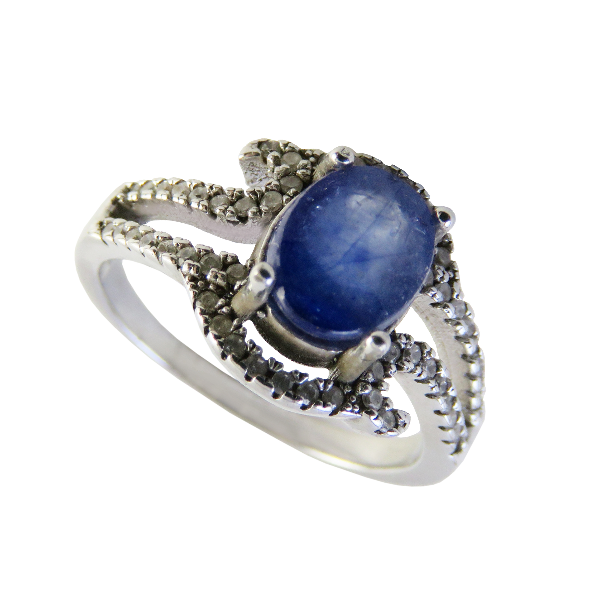 انگشتر نقره زنانه کد 2342