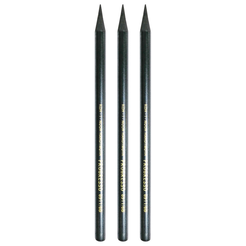 مداد گرافیت کوه نور کد 8911B6 بسته 3 عددی