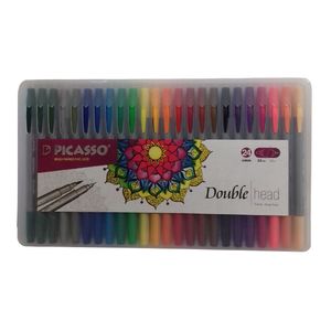 نقد و بررسی روان نویس پیکاسو مدل brush marker fine liner بسته 24 عددی توسط خریداران