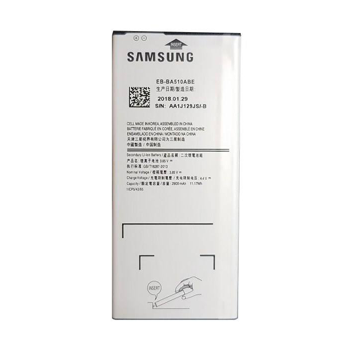 باتری موبایل مدل EB-BA510ABE ظرفیت 2900 میلی آمپر ساعت مناسب برای گوشی موبایل سامسونگ Galaxy A5 2016
